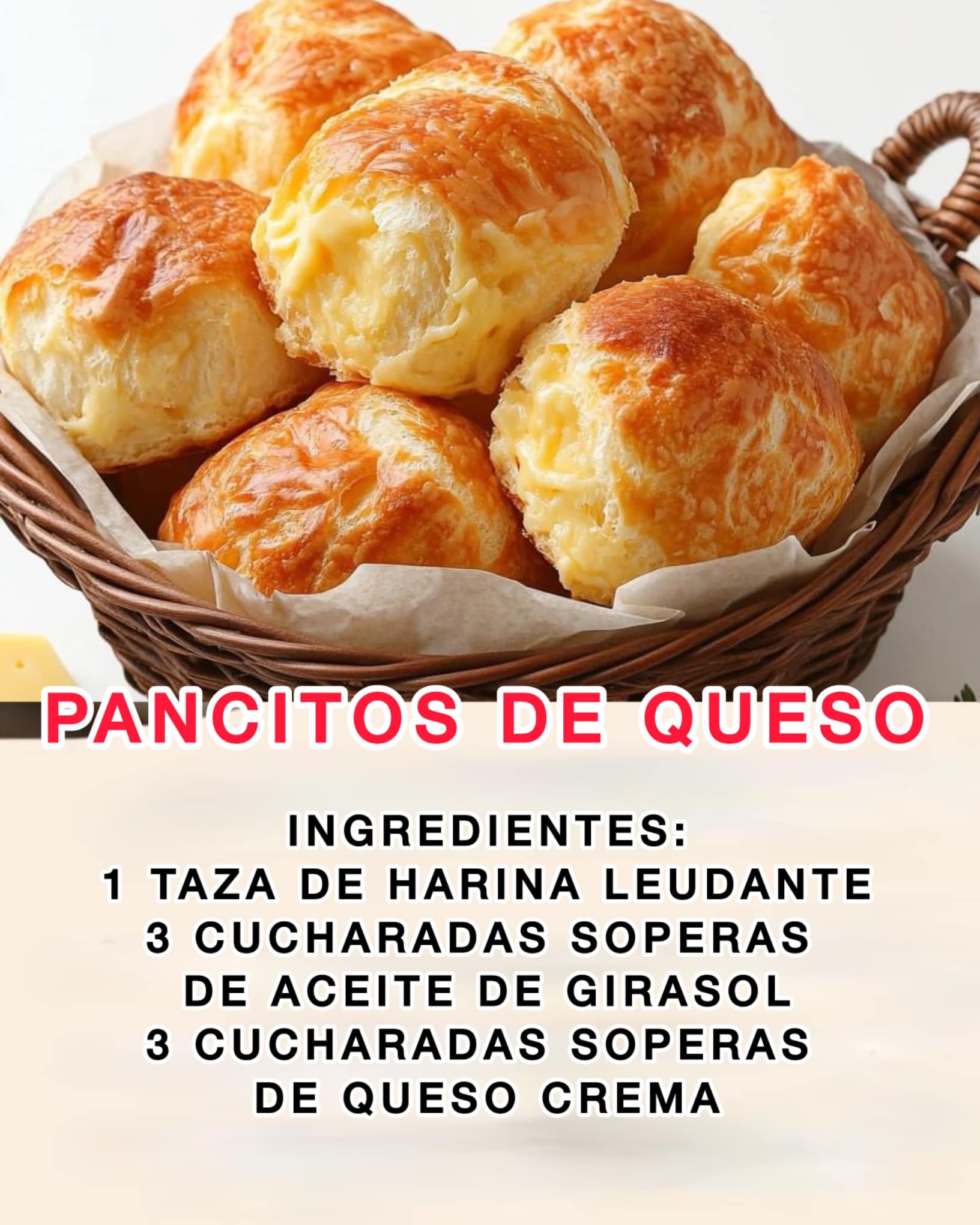 Pancitos de Queso Caseros